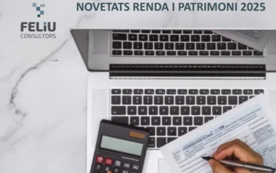 NOVETATS RENDA I PATRIMONI 2025